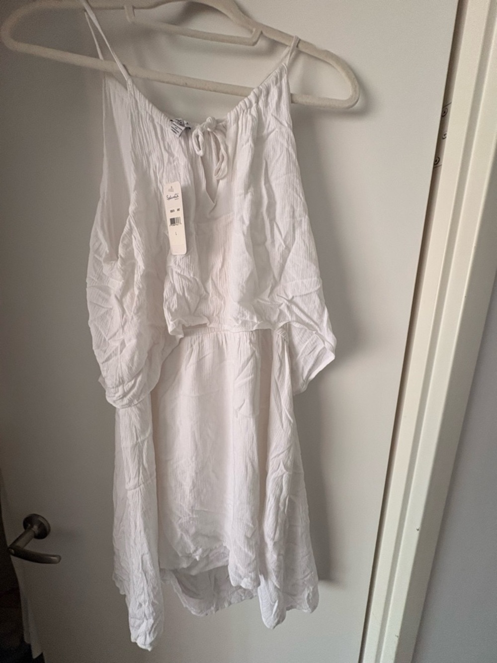SPLENDID White Sleeveless Summer Dress SIZE L